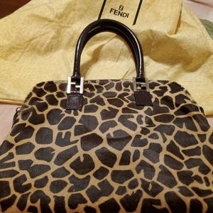 Fendi fur giraffe